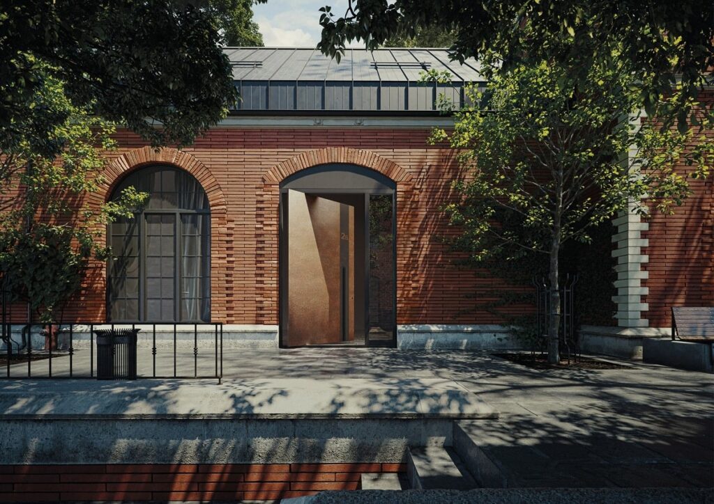 RK PIVOT DOORS RUSTY