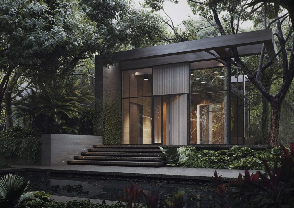 RK PIVOT DOORS MONOLITH