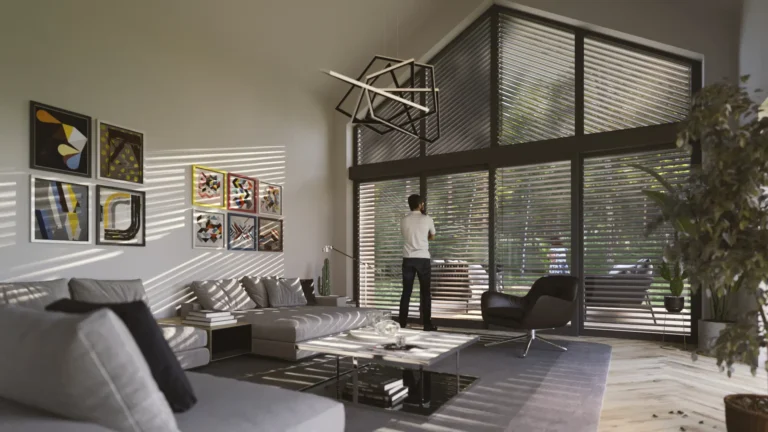 Żaluzje zewnętrzne asymetryczne trójkątne i trapezowe