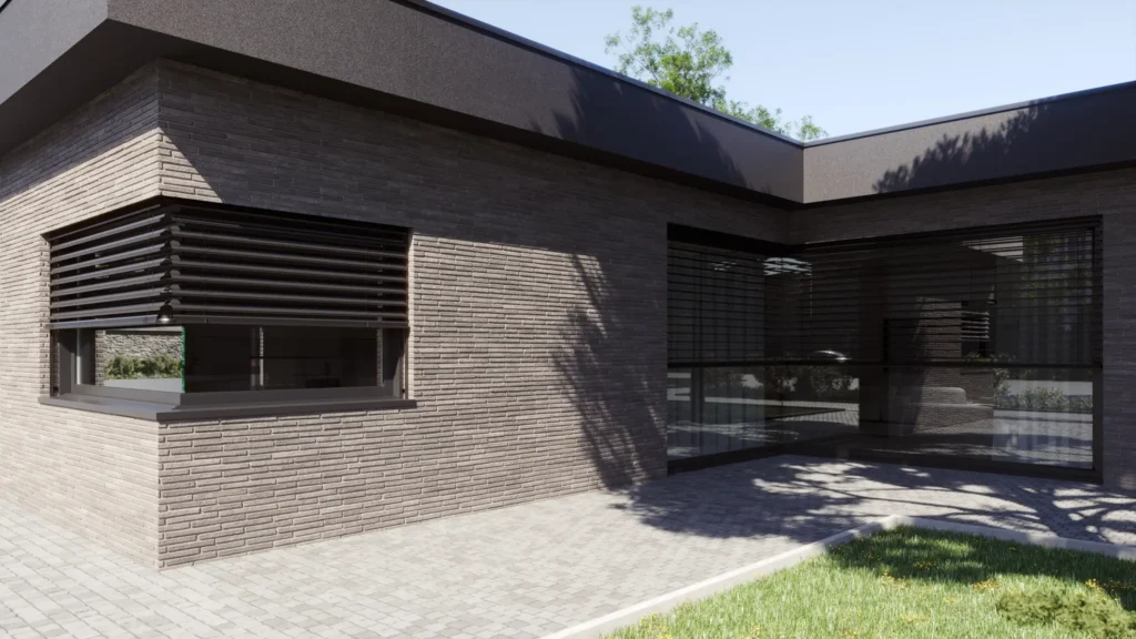 Żaluzje na okno narożne CORNER